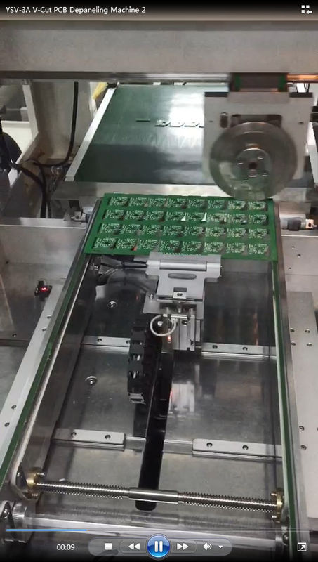 Smt Glass Fibre Pcb LED Cutting Machine / Aluminium Board Separator Depaneling Assembly Machine