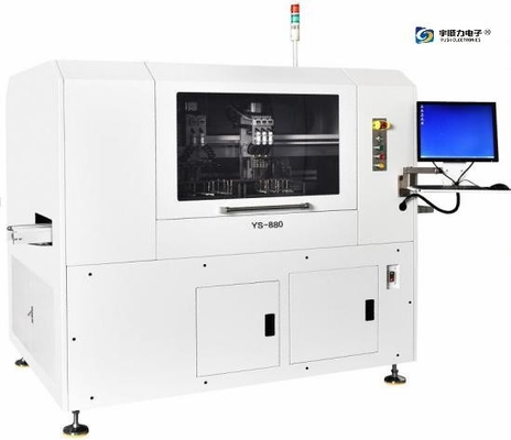 تصحیح بصری روتر PCB آنلاین با تغذیه نوار نقاله ریلی